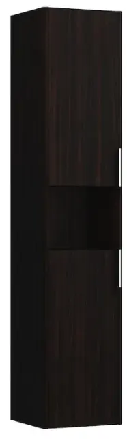 Колонна 2 дверки DX/1 открытая полка 35*33.5*165h темный вяз-263