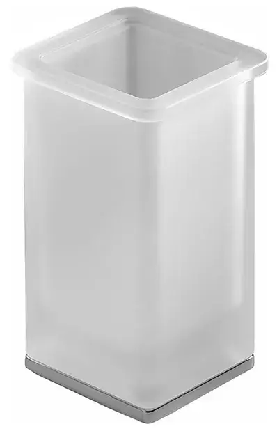 Стакан Colombo Design LULU B6241 хром/белый