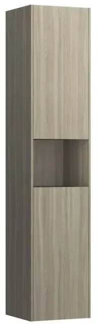 Колонна 2 дверки DX/1 открытая полка 35*33.5*165h светлый вяз-262