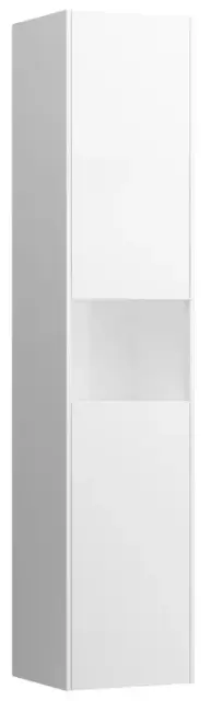 Колонна 2 дверки DX/1 открытая полка 35*33.5*165h белый матовый-260