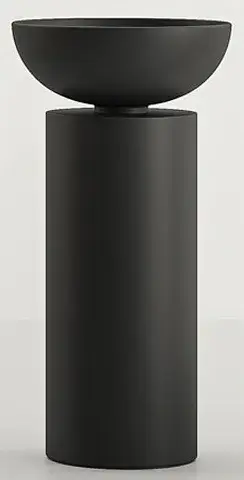 База под раковину Milldue Saba 4351 NERO MARQUINIA OPACO-a20b