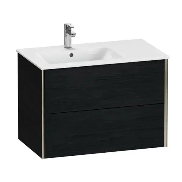 База под раковину Duravit XViu XV41590B116 Black Oak-16/рама champagne матовый-B1