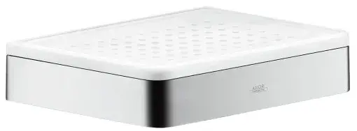 Мыльница AXOR Urquiola 42803000 стекло опаловое/хром