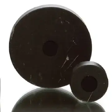 Крючок Bertocci CARRARINO 124.4411.0800 мрамор Marquina/матовый черный