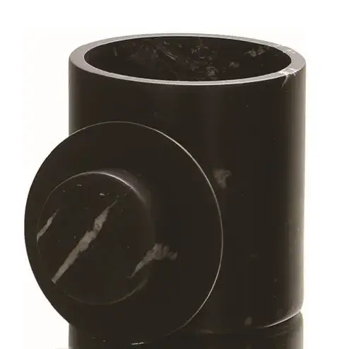 Баночка с крышкой d.9*12h мрамор Marquina