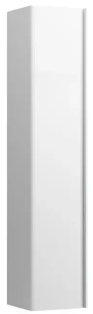 Колонна 1 дверка SX 35*33*165h белый матовый-260/ручка-анодир.алюминий