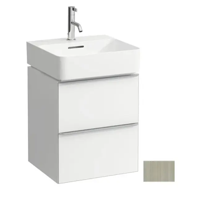 База под раковину LAUFEN SPACE 4.1010.2.160.101.1 светлый орех-101/ручка-алюминий