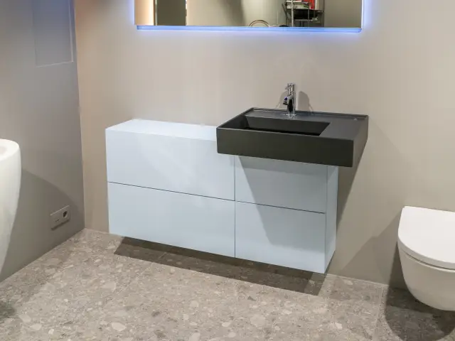 База под раковину LAUFEN KARTELL BY LAUFEN 4.0829.2.033.645.1 серо-голубой