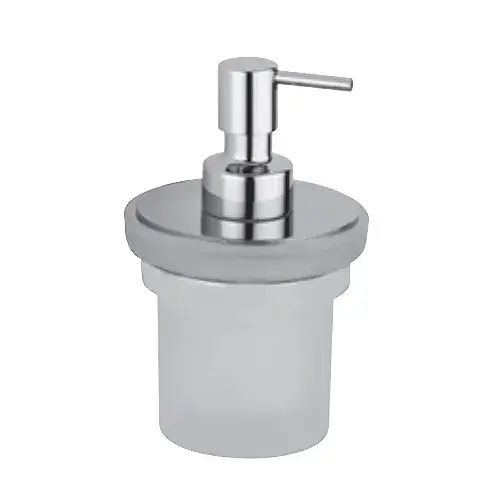 Дозатор Stella Sirius LL 10009 PV12 + SR 10004 PV12 белое матовое стекло/антрацит