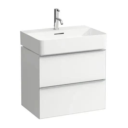 База под раковину LAUFEN SPACE 4.1014.2.160.100.1 белый матовый-100/ручка-алюминий