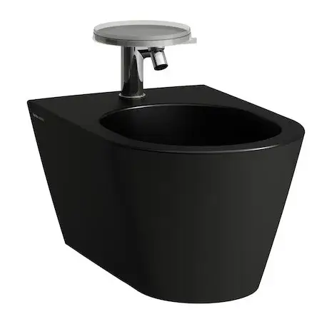 Биде LAUFEN KARTELL BY LAUFEN 8.3033.1.716.302.1 черный матовый