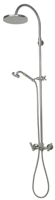 Душевая система Bossini Liberty L01201000094008 никель матовый