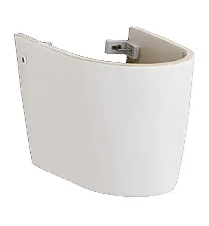 Полупьедестал 32*50 см белый блестящий