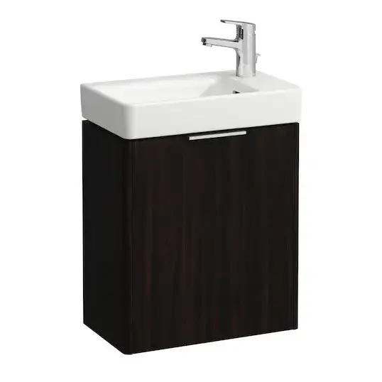 База под раковину LAUFEN BASE 4.0210.2.110.263.1 темный вяз-263/ручка-алюминий