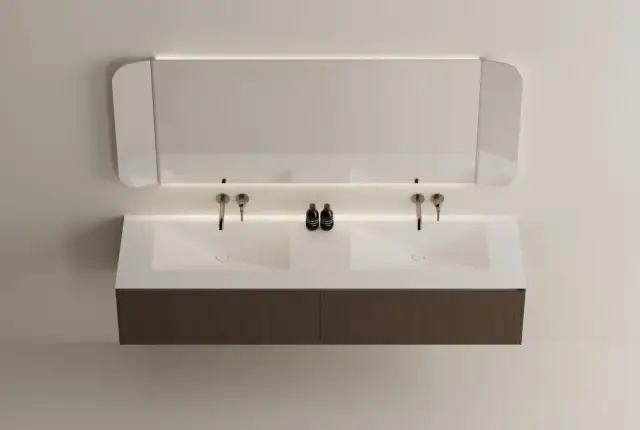 Столешница Agape AE21P.D.0000.2400.F.GC мрамор GRIGIO CARNICO