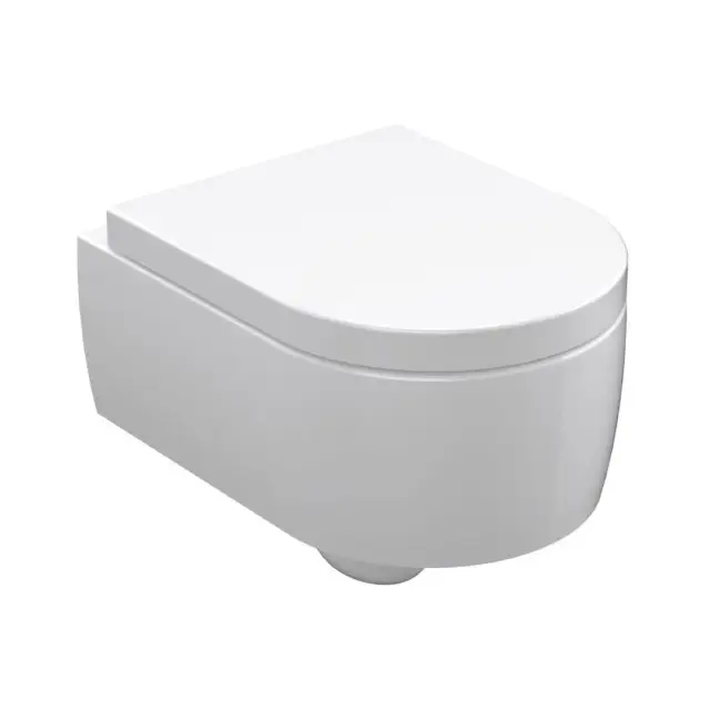 Сиденье с крышкой для компакта, белый