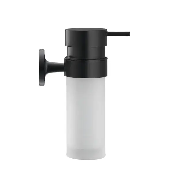 Дозатор Duravit Starck T 0099354600 черный матовый/матовое стекло
