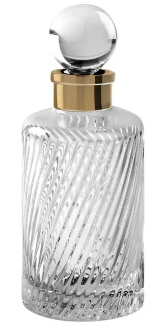 Диффузор для ароматерапии d.8*19h прозрачный хрусталь/золото