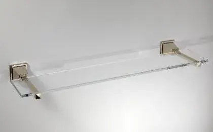 Полка для ванной Devon&Devon Time TM310OT хром, стекло прозрачное