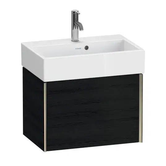 База под раковину Duravit XViu XV42160B116 Black Oak-16/рама champagne матовый-B1