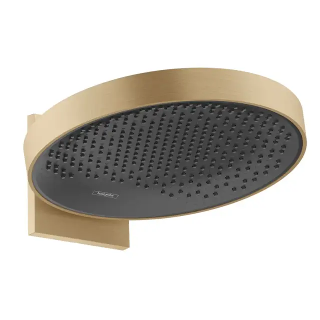 Верхний душ HANSGROHE RAINFINITY 26234140 шлифованная бронза