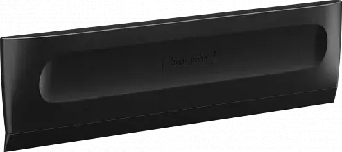 Скребок для стекла 19.5*4.4 см матовый черный