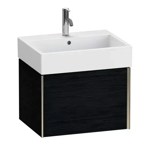 База под раковину Duravit XViu XV42340B116 Black Oak-16/рама champagne матовый-B1
