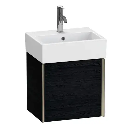 База под раковину Duravit XViu XV4231LB116 Black Oak-16/рама champagne матовый-B1