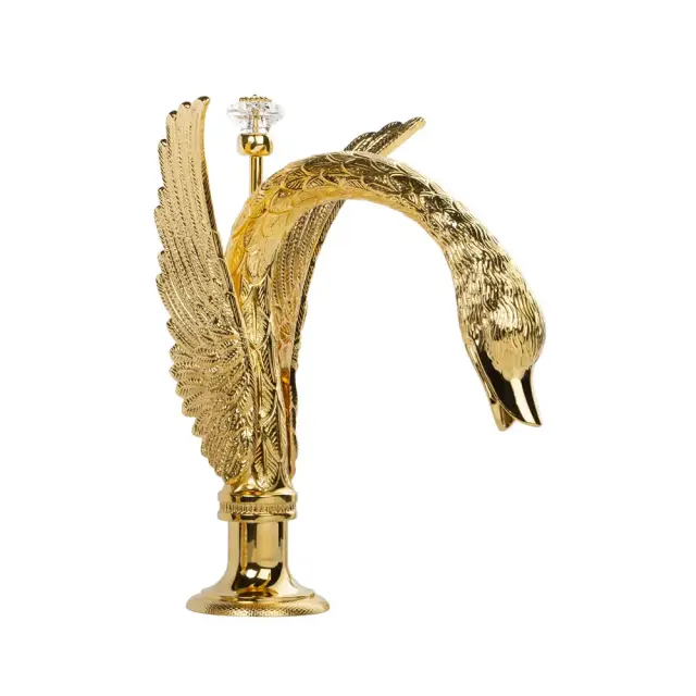 Излив Cristal&Bronze CYGNE FLAMANT C46-D1-3S1D золото