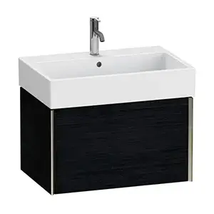 База под раковину Duravit XViu XV42350B116 Black Oak-16/рама champagne матовый-B1