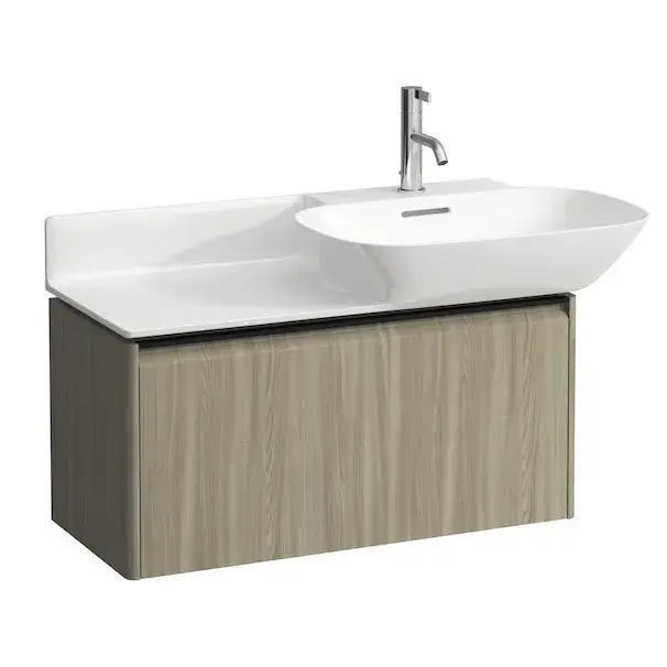 База под раковину LAUFEN BASE 4.0300.3.110.262.1 светлый вяз-262/ручка-черный алюминий