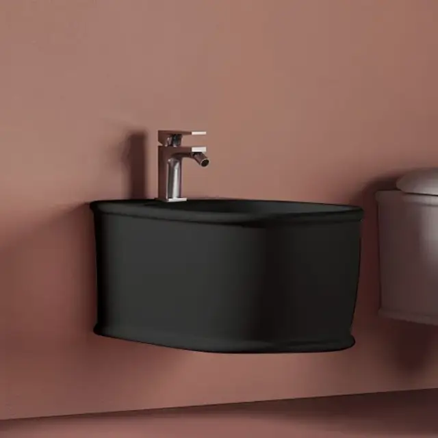 Биде Art Ceram ATELIER ATB001.17;00 черный матовый