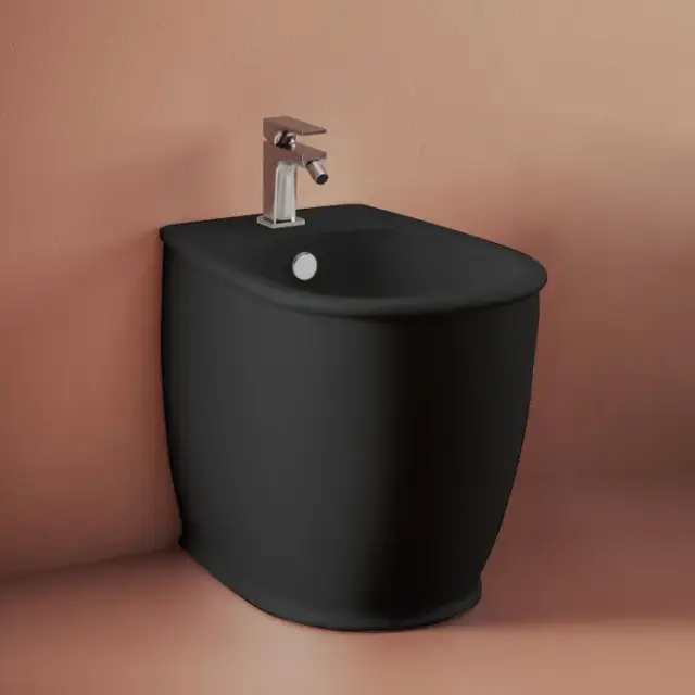 Биде Art Ceram ATELIER ATB002.17;00 черный матовый
