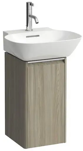 База под раковину LAUFEN BASE 4.0301.1.110.262.1 светлый вяз-262/ручка-анодир.алюминий