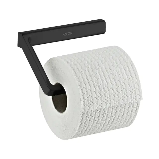Держатель для туалетной бумаги AXOR UNIVERSAL SOFTSQUARE 42846670 цвет-матовый черный
