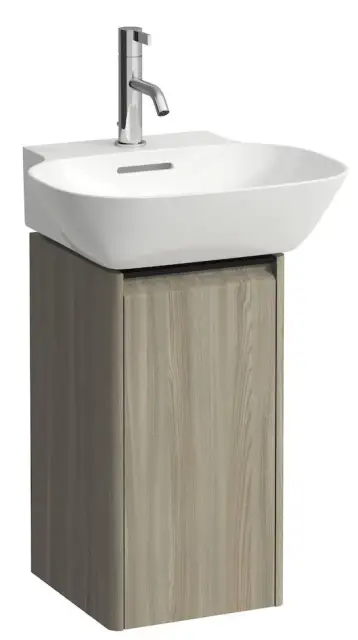 База под раковину LAUFEN BASE 4.0301.3.110.262.1 светлый вяз-262/ручка-черный алюминий