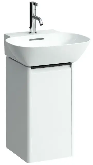 База под раковину LAUFEN BASE 4.0301.3.110.260.1 белый матовый-260/ручка-черный алюминий