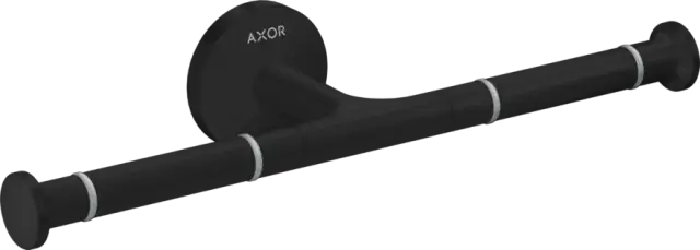 Держатель для туалетной бумаги AXOR UNIVERSAL CIRCULAR 42857670 матовый черный