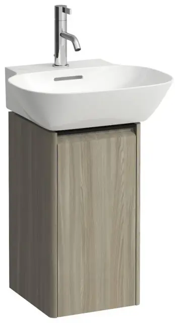 База под раковину LAUFEN BASE 4.0301.4.110.262.1 светлый вяз-262/ручка-черный алюминий