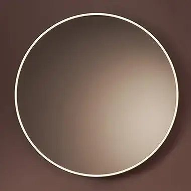 Зеркало для ванной Art Ceram LOOK RING ACS016.17 черный