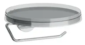 Держатель для туалетной бумаги LAUFEN KARTELL BY LAUFEN 3.8433.2.004.000.1 хром/прозрачный