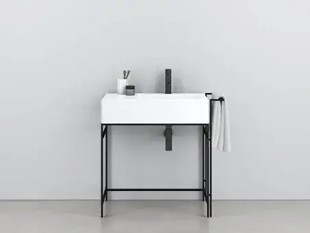 Консоль для ванной комнаты Cielo Narciso Mini NASTM.NM Matt Black