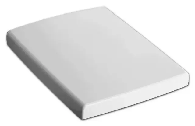 Крышка-сиденье для компакта с системой зарытия soft closing, 38.5*48*h4, star white / крепление - нержавеющая сталь