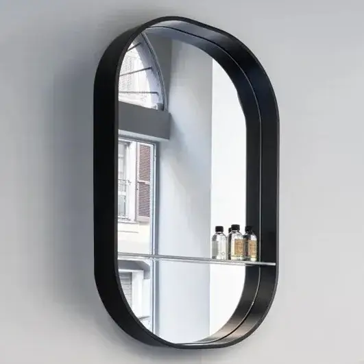 Зеркало для ванной Cielo Eos-C SPEOML.NM Matt Black
