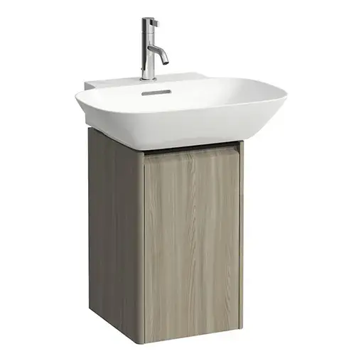 База под раковину LAUFEN BASE 4.0302.3.110.262.1 светлый вяз-262/ручка-черный алюминий