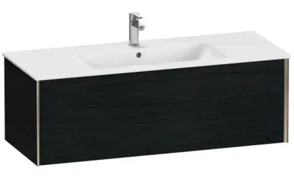 База под раковину Duravit XViu XV40280B116 Black Oak-16/рама champagne матовый-B1