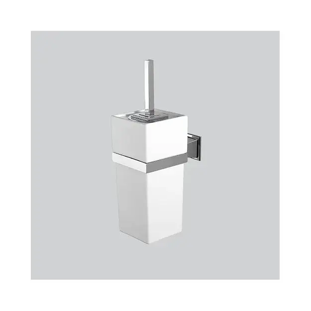 Ершик туалетный Devon&Devon Time TM320CR хром/белый