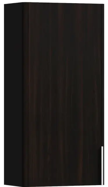 Шкафчик 1 дверка DX 35*18.5*70h темный вяз-263/ручка-алюминий