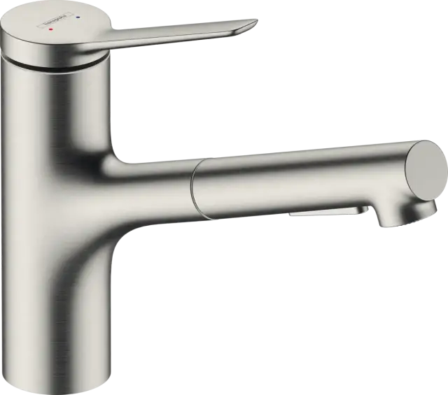 Смеситель для кухни HANSGROHE ZESIS M33 74803800 сталь