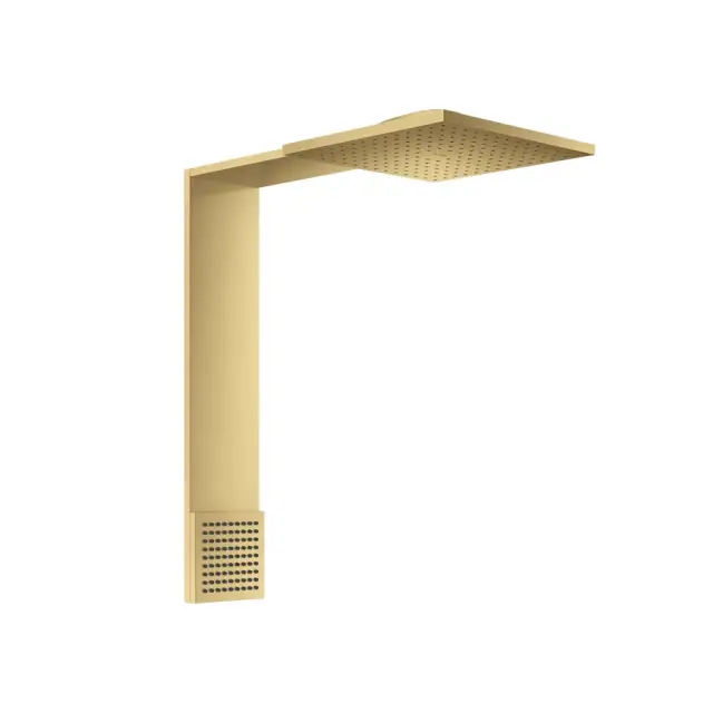 Душевая панель AXOR ShowerComposition 12594250 шлифованное золото